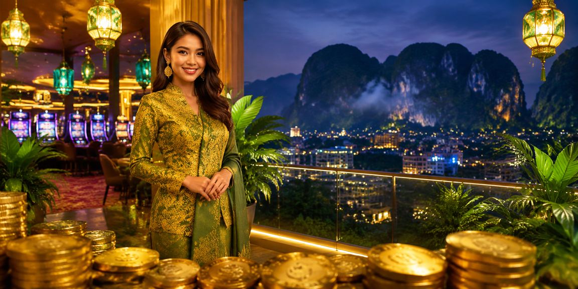Suasana kasino hiburan Hari Raya di Ipoh Malaysia bersama pengguna lepak44