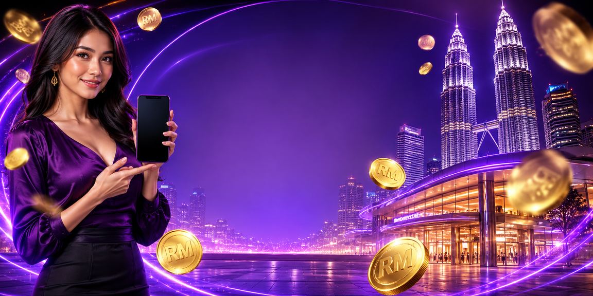 Aplikasi kasino dalam talian lepak44 digunakan pada telefon pintar di Kuala Lumpur